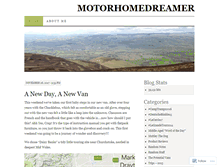 Tablet Screenshot of motorhomedreamer.com
